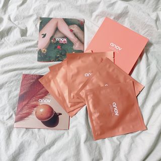 아노브코스메틱스 리커버 마스크팩 — 5점을 준 리뷰어가 2021년 11월 올린 사용 사진