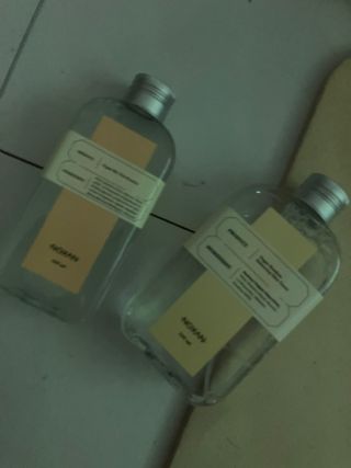 [녹산] 비건 대나무 밸런싱 수분 토너 + 비건 바이오 비타 에센스 — 5점을 준 리뷰어가 2022년 11월 올린 사용 사진