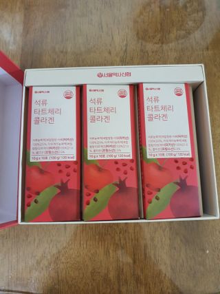 서울약사신협_석류 타트체리 콜라겐_10g x 30포 — 5점을 준 리뷰어가 2021년 7월 올린 사용 사진