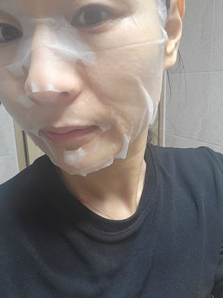 [멀블리스데일리] 멀블리스 인텐스 퀵 데일리 마스크 1팩 30매 — 5점을 준 리뷰어가 2022년 12월 올린 사용 사진