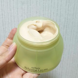 카오리온코스메틱스 사카로미세스와 시카의 만남        릴리피 릴렉싱 크림 진정한 탄력을 경험해보세요 — 5점을 준 리뷰어가 2021년 6월 올린 사용 사진