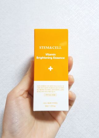 체르엠 스템앤셀 비타민 브라이트닝 에센스 30ml 1개 — 4점을 준 리뷰어가 2021년 11월 올린 사용 사진
