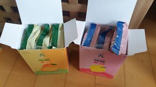 비타앤C 레몬맛, 망고맛 — 5점을 준 리뷰어가 2021년 6월 올린 사용 사진