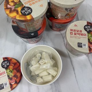 프리 [요리궁리] 타입 B (매콤,치즈,매콤까르보) 꽃떡볶이 6개입 세트 — 5점을 준 리뷰어가 2025년 2월 올린 사용 사진