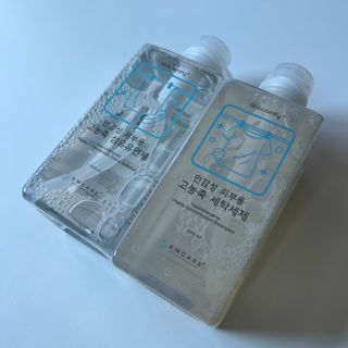 아토컴피 신생아와 반려동물도 사용가능한 고농축 세탁세제 섬유유연제 500ml 세트 (독일 피부과 임상시험 완료) — 4점을 준 리뷰어가 2022년 9월 올린 사용 사진
