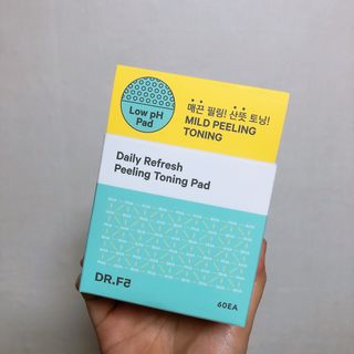닥터에프파이브 데일리 리프레쉬 필링 토닝 패드 60매 — 5점을 준 리뷰어가 2022년 5월 올린 사용 사진