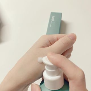 플리프 시카-알로에 카밍 올인원 200ml — 5점을 준 리뷰어가 2021년 2월 올린 사용 사진