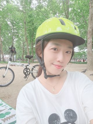 카부토코리아 자전거헬멧 Canvas-sports & FMX — 5점을 준 리뷰어가 2022년 6월 올린 사용 사진