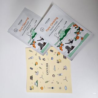 세뚜아(Cettua) [세뚜아] 포어 클리어링 마스크 Cettua Pore Clearing facial mask 5매 — 4점을 준 리뷰어가 2024년 4월 올린 사용 사진
