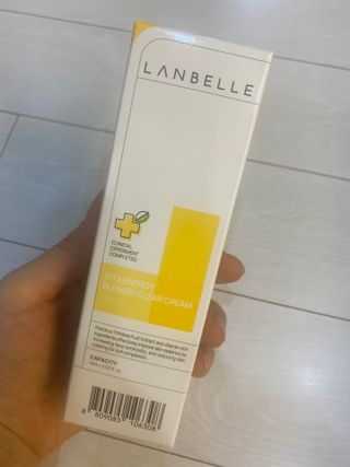 랑벨 비타 에너지 잡티 크림 75ml (피부 속 기미완화크림) — 5점을 준 리뷰어가 2022년 6월 올린 사용 사진