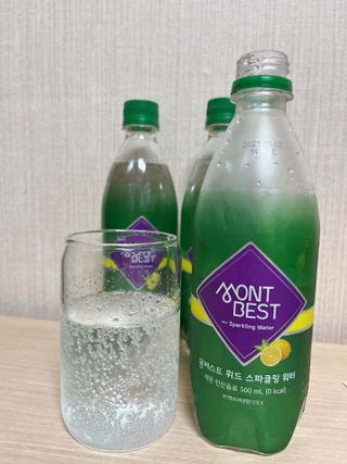몽베스트 Montbest with Sparkling water Lemon OR Lime 20병(랜덤) — 5점을 준 리뷰어가 2022년 8월 올린 사용 사진