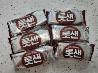 롯데제과 롯샌 카페크런치 — 5점을 준 리뷰어가 2021년 10월 올린 사용 사진