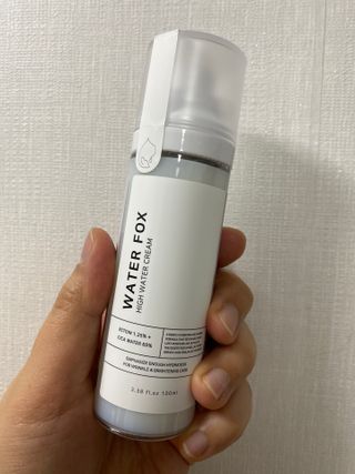 가치 WATERFOX(워터폭스)-엑토인 시카-비옴 하이 워터 크림 (100ml) — 5점을 준 리뷰어가 2023년 4월 올린 사용 사진
