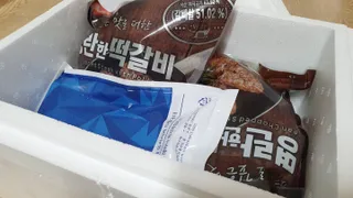 한성기업 명란한 떡갈비 — 5점을 준 리뷰어가 2021년 8월 올린 사용 사진