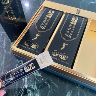 헬스업_천명진프리미엄홍삼스틱_10ml x 30포 — 5점을 준 리뷰어가 2021년 3월 올린 사용 사진