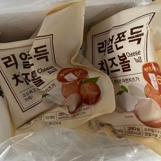 가치식탁 리얼쫀득치즈볼 — 3.5점을 준 리뷰어가 2021년 1월 올린 사용 사진