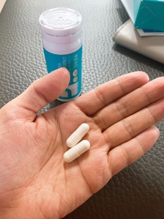 메디타민 인체유래 비피더스 포스트 프로바이오틱스 — 5점을 준 리뷰어가 2021년 5월 올린 사용 사진
