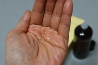 스킨큐어 산다화 비타민c 화이트닝 토너 150ml — 5점을 준 리뷰어가 2022년 2월 올린 사용 사진