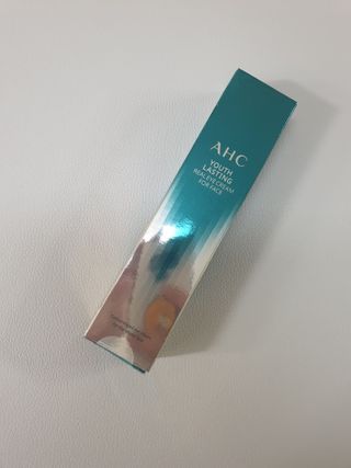[NEW 탄력유턴 아이크림] AHC 유스 래스팅 리얼 아이크림 포 페이스 — 5점을 준 리뷰어가 2021년 2월 올린 사용 사진