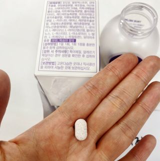 트루헬퍼 굿밤 특급 건강 보조제 수면 1박스 2개월분 — 5점을 준 리뷰어가 2023년 4월 올린 사용 사진