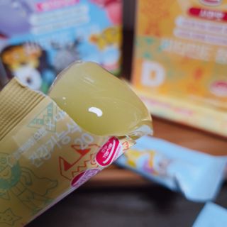 다나음 셀렌에 빠진 아연면역젤리 열대과일맛+사과맛 — 5점을 준 리뷰어가 2021년 3월 올린 사용 사진