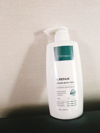 셀라피 에이리페어 크림 바디 워시 2세대 500ml — 3점을 준 리뷰어가 2021년 1월 올린 사용 사진