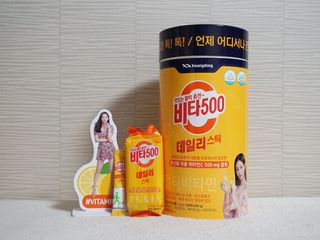 광동생활건강 [광동] 제니비타민C 비타500데일리스틱 180포+제니등신대+제니스티커 — 5점을 준 리뷰어가 2021년 12월 올린 사용 사진