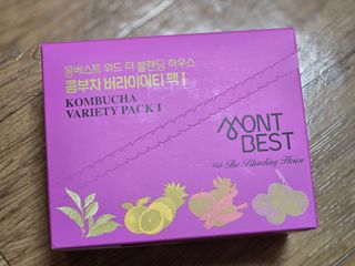 [몽베스트] 위드더 블랜딩 하우스 콤부차 _ 버라이어티팩 — 5점을 준 리뷰어가 2024년 4월 올린 사용 사진