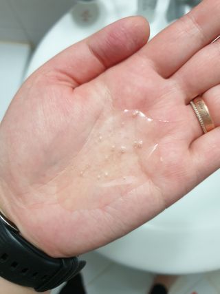 달리프 진저 베러 퍼퓸 탈모 완화 샴푸 1000ml 향 3종 — 4.5점을 준 리뷰어가 2021년 1월 올린 사용 사진
