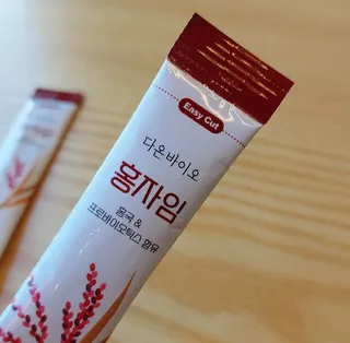 하루 1포로 콜레스테롤, 유산균, 고역가 소화효소까지 한번에 섭취! 다온바이오 홍자임 1개월분(30포) — 5점을 준 리뷰어가 2023년 1월 올린 사용 사진