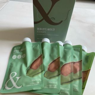 [뷰캔] 건강한 식사대용 앰퍼샌드 단백질 쉐이크 초코&말차 50g — 5점을 준 리뷰어가 2022년 6월 올린 사용 사진