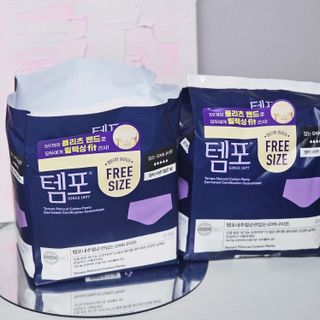 FREE [템포] 패드 내추럴순면 입는 오버나이트 5P * 2개 — 5점을 준 리뷰어가 2023년 10월 올린 사용 사진