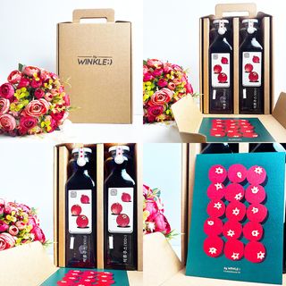 [바이윙클] 페르시아 유기농 석류 착즙주스 750ml 2병 + 선물박스 세트 — 리뷰어가 2022년 3월 올린 사용 사진