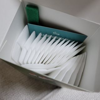 코보콩 에어슈즈 강아지 일회용 신발 소용량 패키지 20매 초경량  미끄럼방지 실내외 겸용 — 4점을 준 리뷰어가 2022년 2월 올린 사용 사진