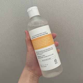 나나스킨 캐모마일아쿠아수딩토너 — 5점을 준 리뷰어가 2021년 5월 올린 사용 사진