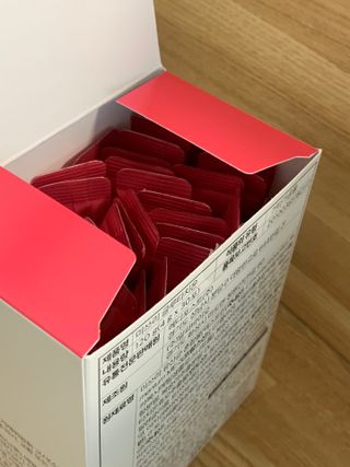 메디포스트 모비타 미쓰리 글루타치온 30포 — 5점을 준 리뷰어가 2023년 1월 올린 사용 사진