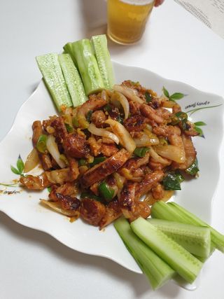 백석푸드시스템 [매진] 맛있는 막창세트 400g — 5점을 준 리뷰어가 2021년 6월 올린 사용 사진