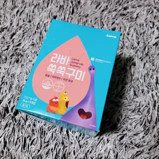 푸름웰니스 라바 쑥쑥구미 36g — 5점을 준 리뷰어가 2022년 3월 올린 사용 사진