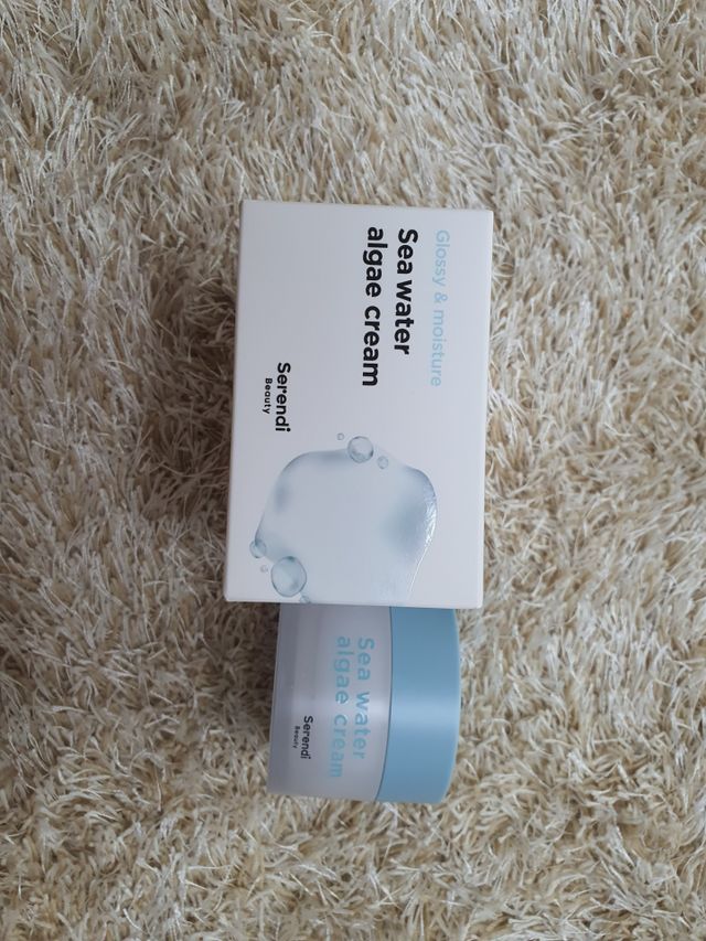 씨워터 알게 크림 리뷰 사진