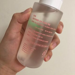 [시카앰플] 묘오한 고마진정할때 진정 스프레이 앰플 150ml — 5점을 준 리뷰어가 2021년 2월 올린 사용 사진