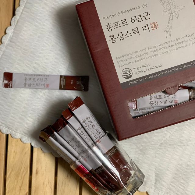 바름가 홍삼스틱 선 30포 / 홍삼스틱 미 100포 리뷰 사진