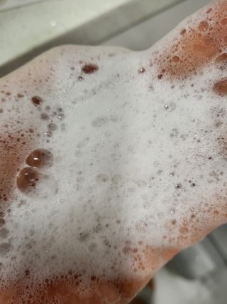 [바이오맥스] 프로코어 탈모완화샴푸 1000ml — 5점을 준 리뷰어가 2022년 8월 올린 사용 사진