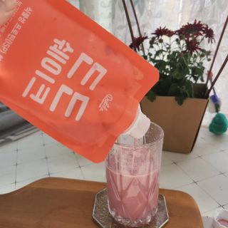 [덜다] 든든 식물성 단백질 쉐이크 40g X 7입 (곡물/딸기) — 5점을 준 리뷰어가 2023년 10월 올린 사용 사진