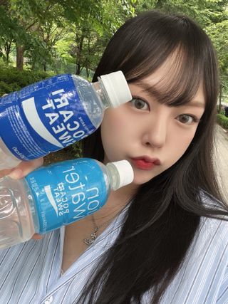 [동아오츠카] 포카리스웨트  500ml PET + 이온워터 500ml PET — 5점을 준 리뷰어가 2025년 6월 올린 사용 사진