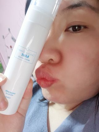 셀바이져 지우개 미스트 피부 보호 입주변 트러블 진정 케어 아기 안개분사 미스트 — 5점을 준 리뷰어가 2021년 3월 올린 사용 사진