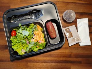 참살이도시락 작심삼일 샐러드도시락 3개 맛보기 새벽배송 또는 택배배송 — 3점을 준 리뷰어가 2021년 7월 올린 사용 사진
