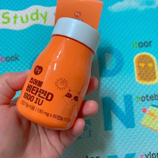 앙팡 츄어블 비타민D 1000 IU 130mg x 90정 — 5점을 준 리뷰어가 2022년 11월 올린 사용 사진