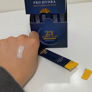 리더스코스메틱 리더스 프로 하이드라 아미노 슬리핑 마스크 — 5점을 준 리뷰어가 2021년 1월 올린 사용 사진