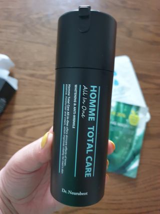 Dr.느루벗 느루벗 옴므 토탈 케어 올인원 118ml 남자 남성 스킨 로션 에센스 크림 화장품 — 5점을 준 리뷰어가 2021년 3월 올린 사용 사진