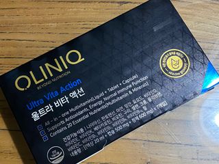 올리닉 울트라비타액션 — 5점을 준 리뷰어가 2021년 8월 올린 사용 사진